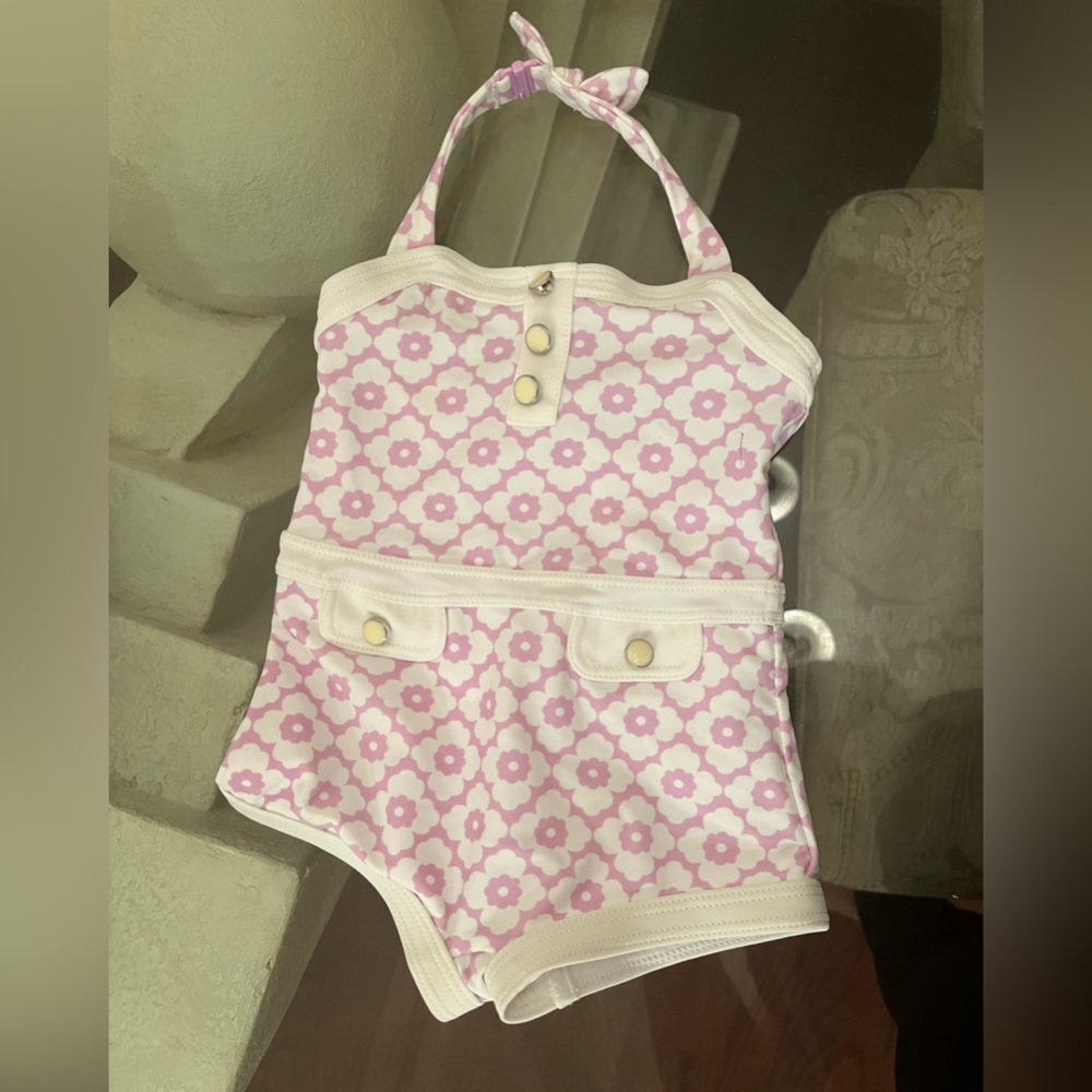 Janie and Jack vintage style toddler swimsuit
